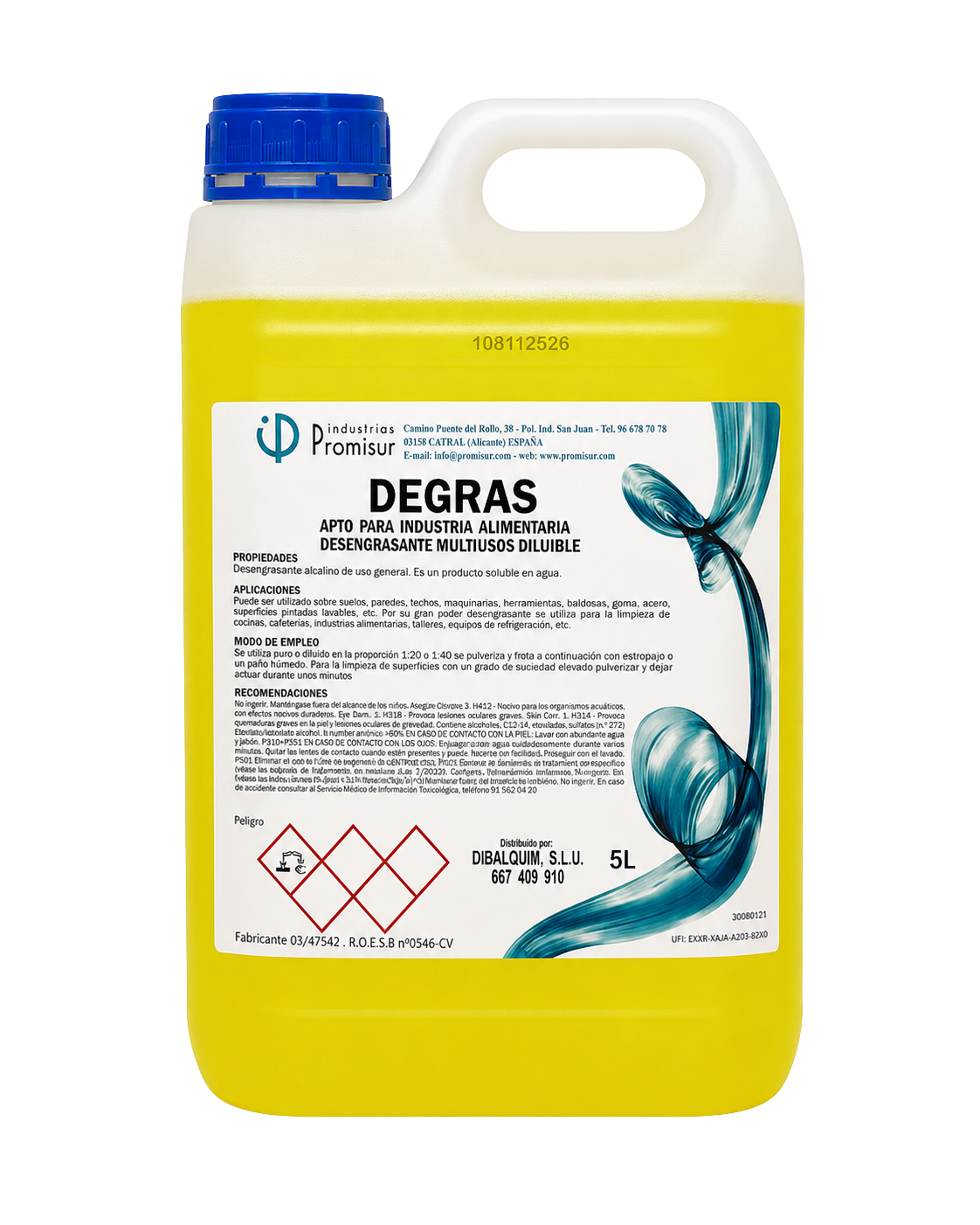 DEGRAS - Desengrasante multiusos diluible