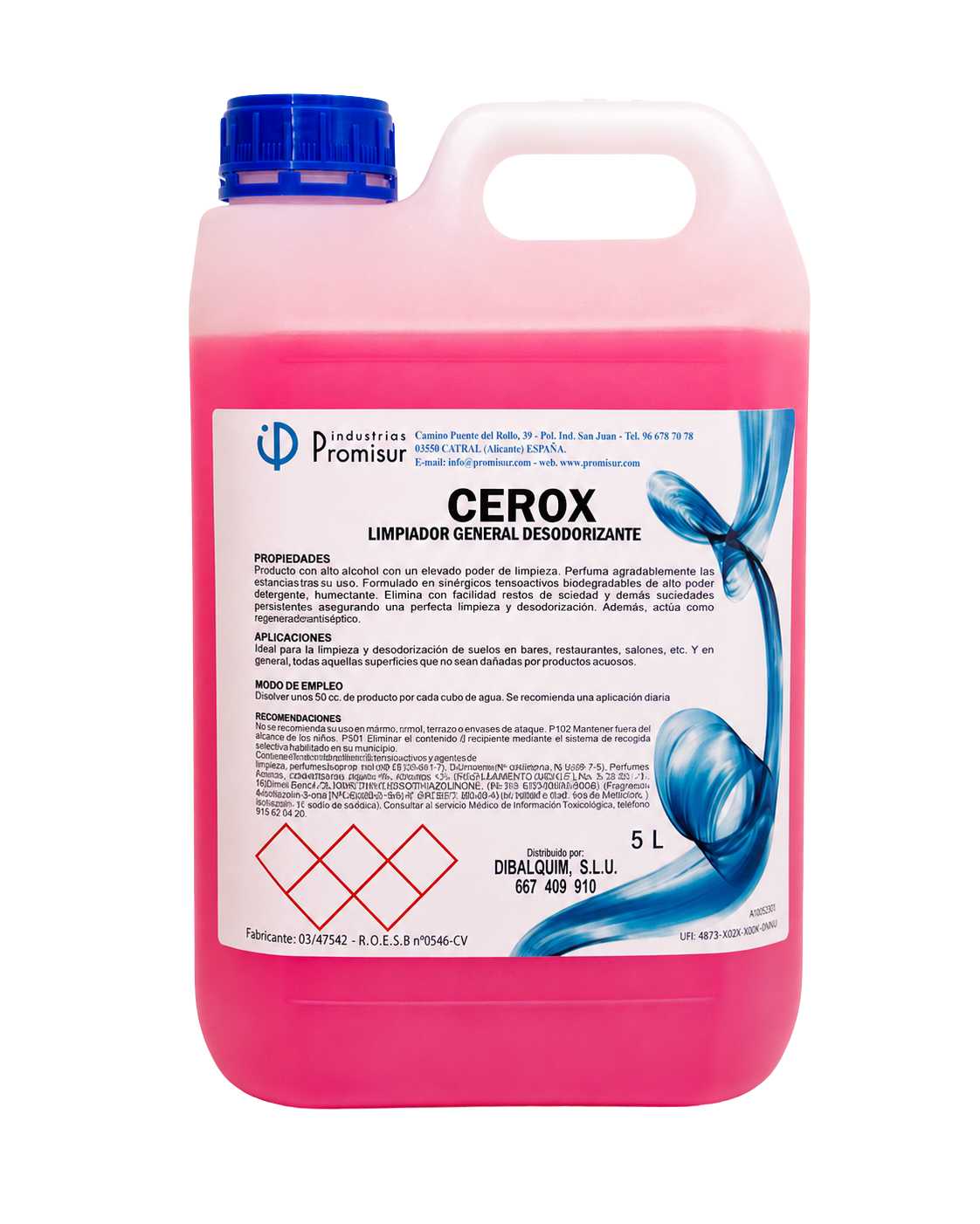CEROX - Limpiador general desodorizante