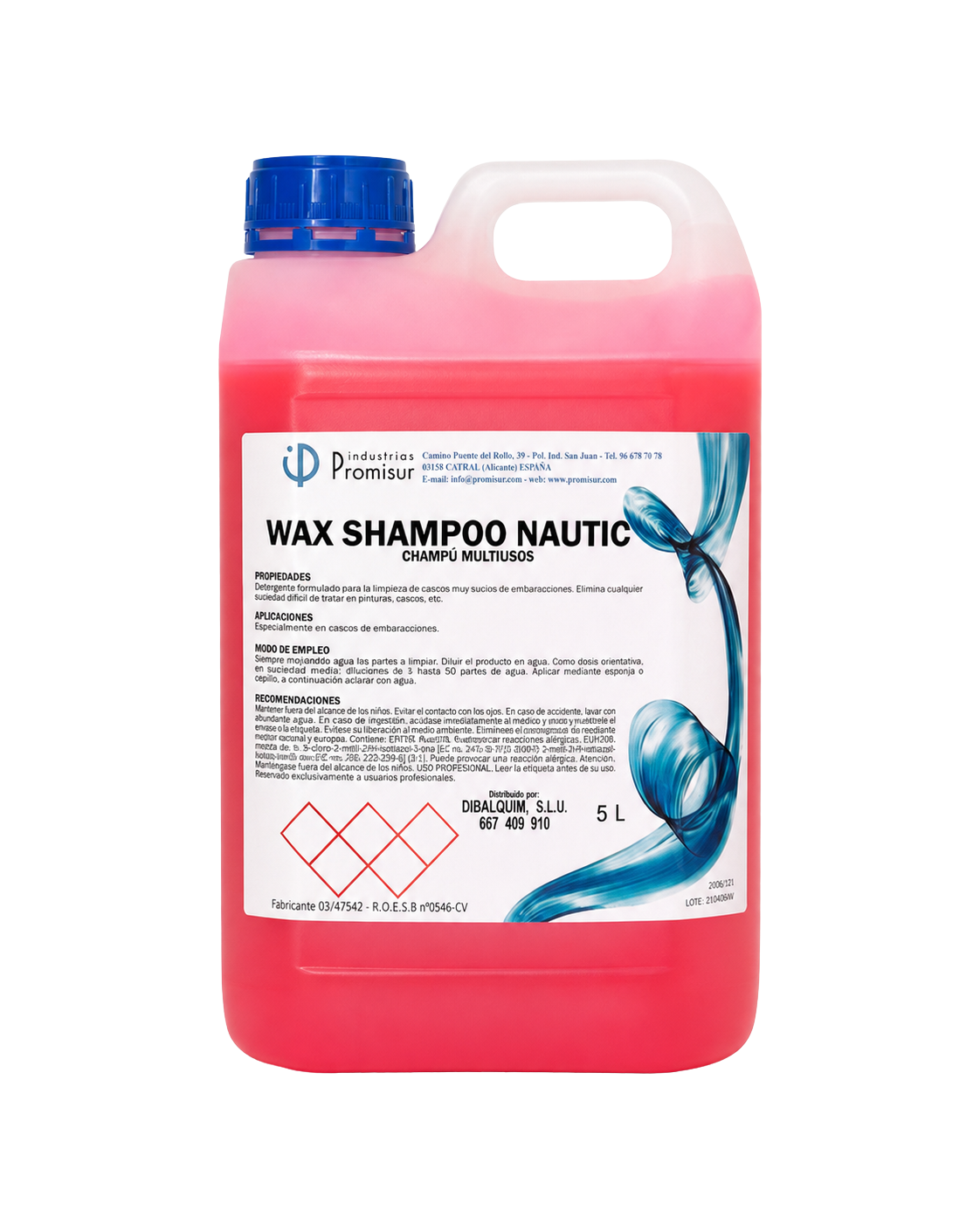 SHAMPOO NAUTIC - Champú multiusos para embarcaciones