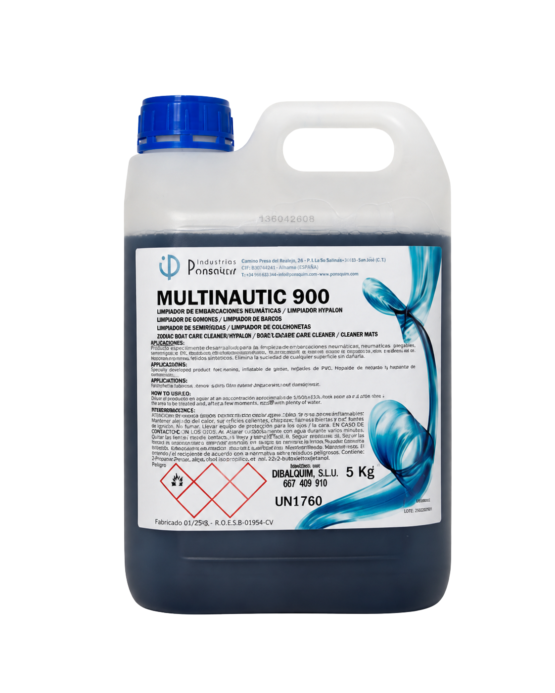 MULTINAUTIC 900 - Limpiador profesional multiusos para embarcaciones
