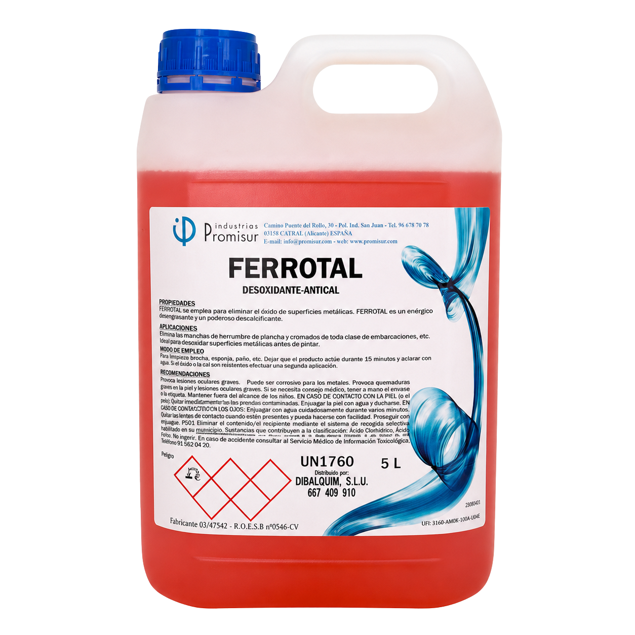 FERROTAL - Desoxidante-antical