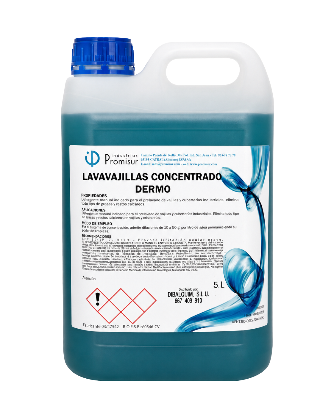 DERMO - Lavavajillas concentrado